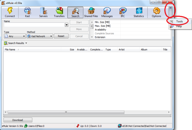 How to Connect to the ED2K and Kad Networks (eMule)